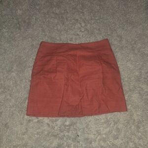 J. Crew Vibrant Red Mini Skirt